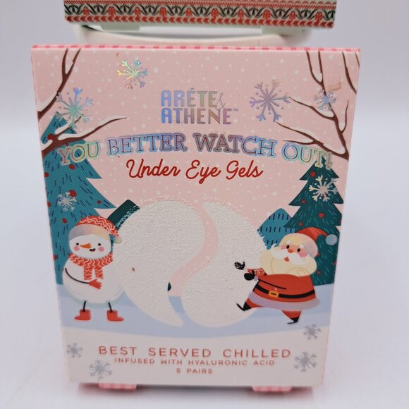 Holiday Under Eye Gel Chilled Masks 10 Pairs In Christmas Stocking Stuffer Gifts - Picture 2 of 6